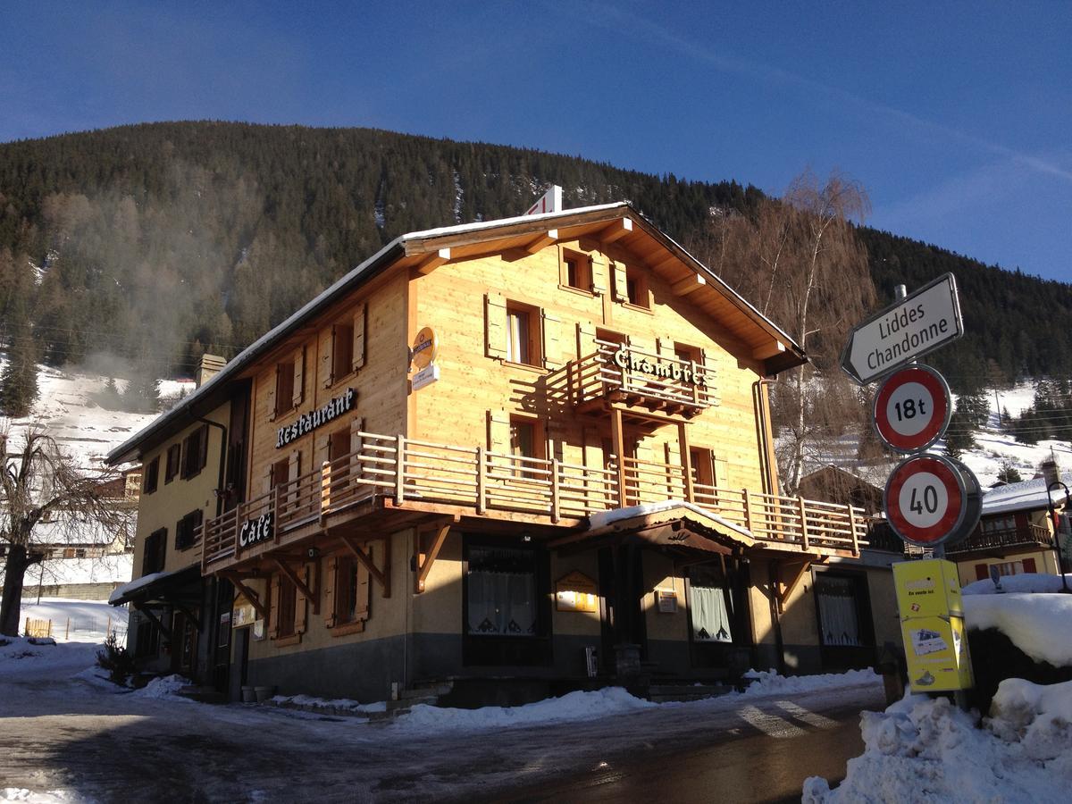 Hotel Du Gd-St-Bernard Liddes Exteriér fotografie